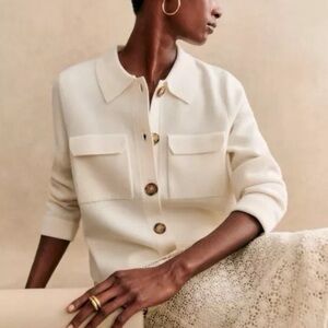 Sézane Retro Betty Cardigan size Small